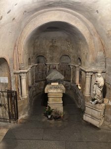 Radegund's Tomb in Poitiers (© Norris 2026)