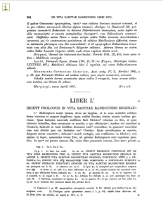 De Vita Sanctae Radegundis Libris Duo, ed. Bruno Krusch (MGH Script. rer. Merov., 2), Hanover: Hahn, 1888, p. 364
